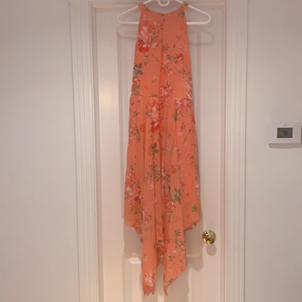 Midi Handkerchief Cut Dress